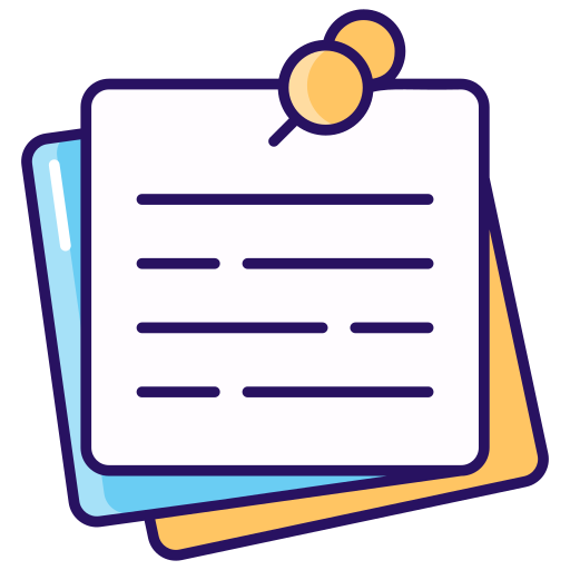 C25 notes list icon